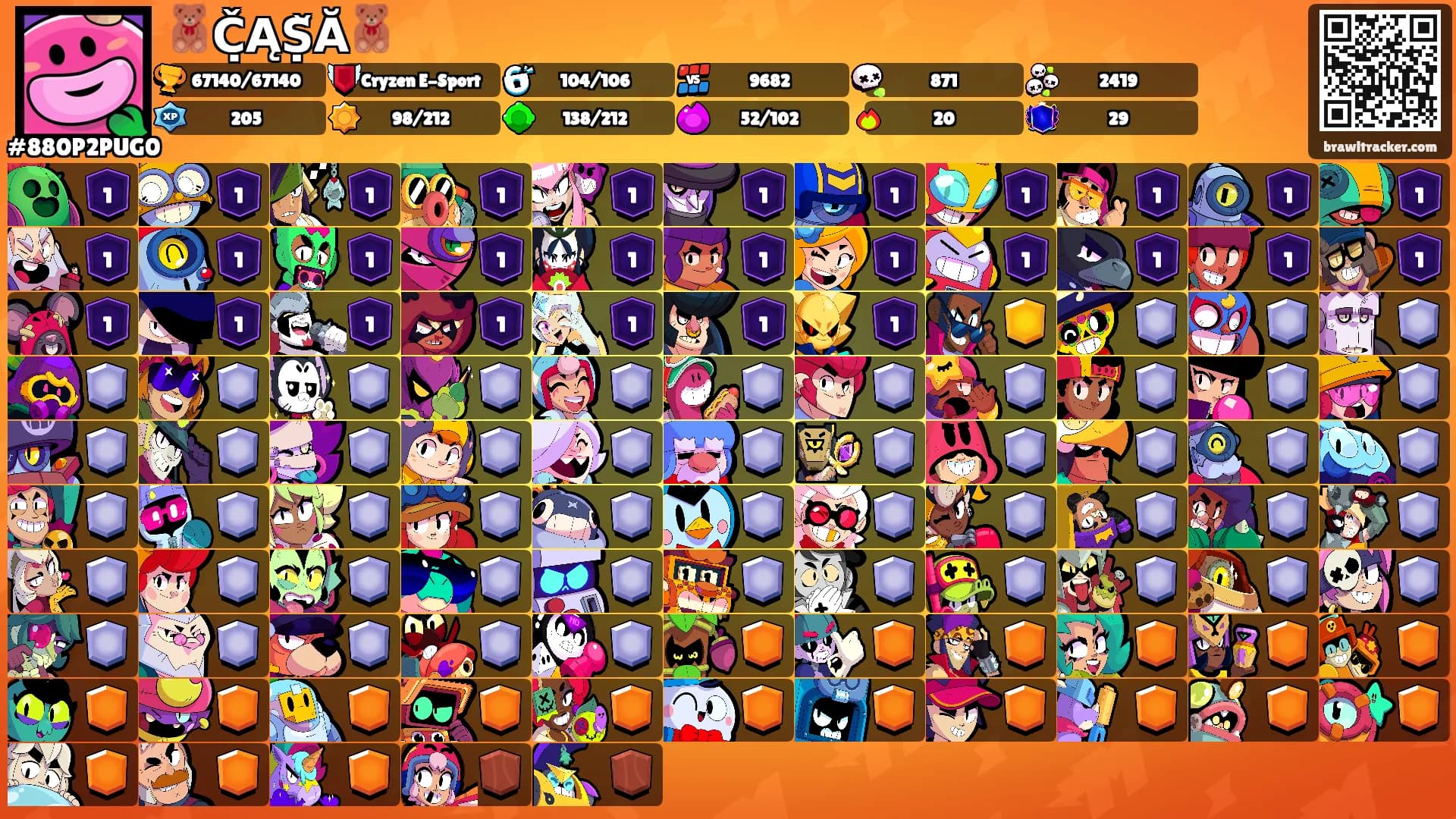 🧸Č̣ĄṢ̌Ă🧸's Ranks