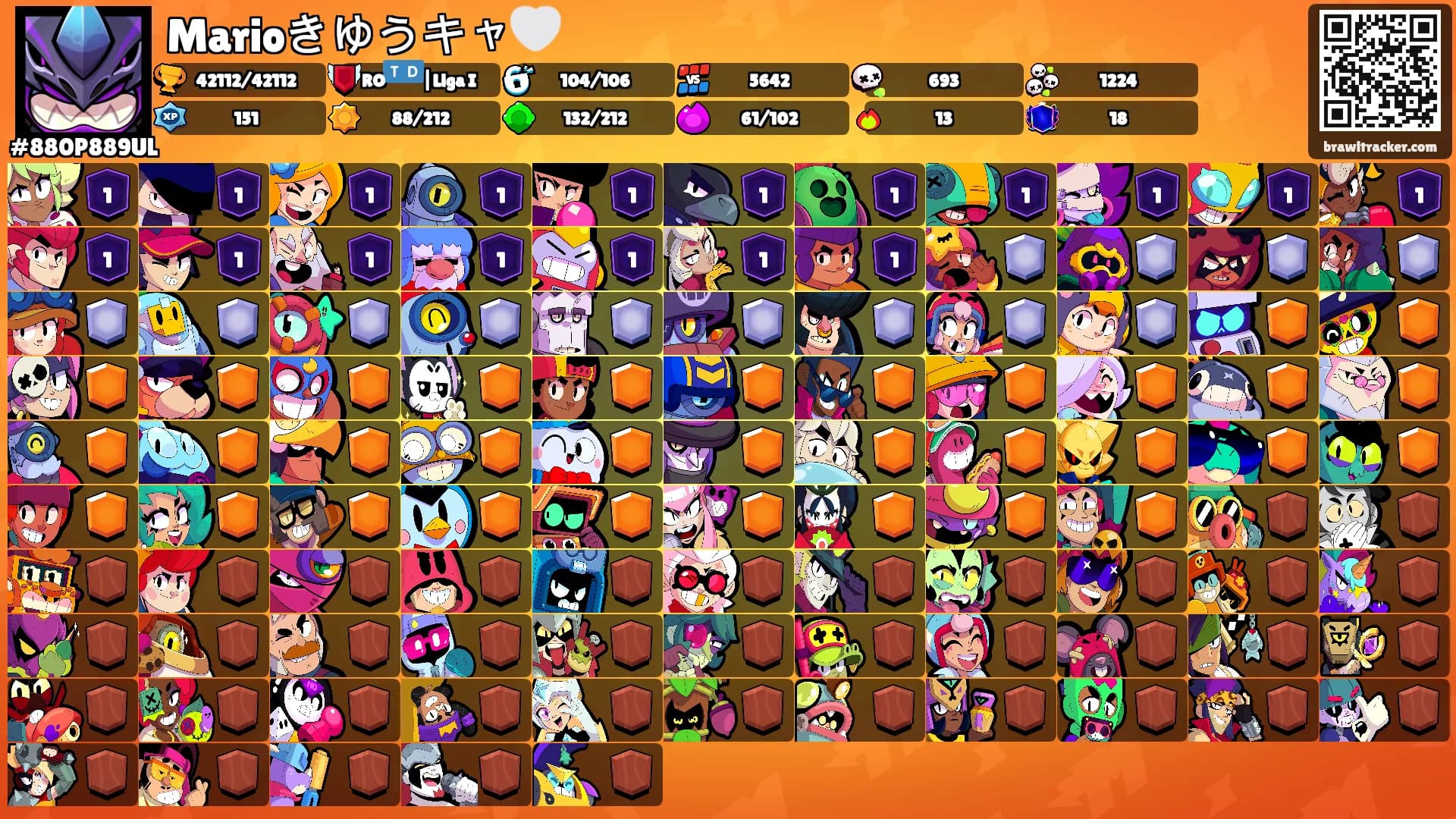 Marioきゆうキャ🤍's Ranks