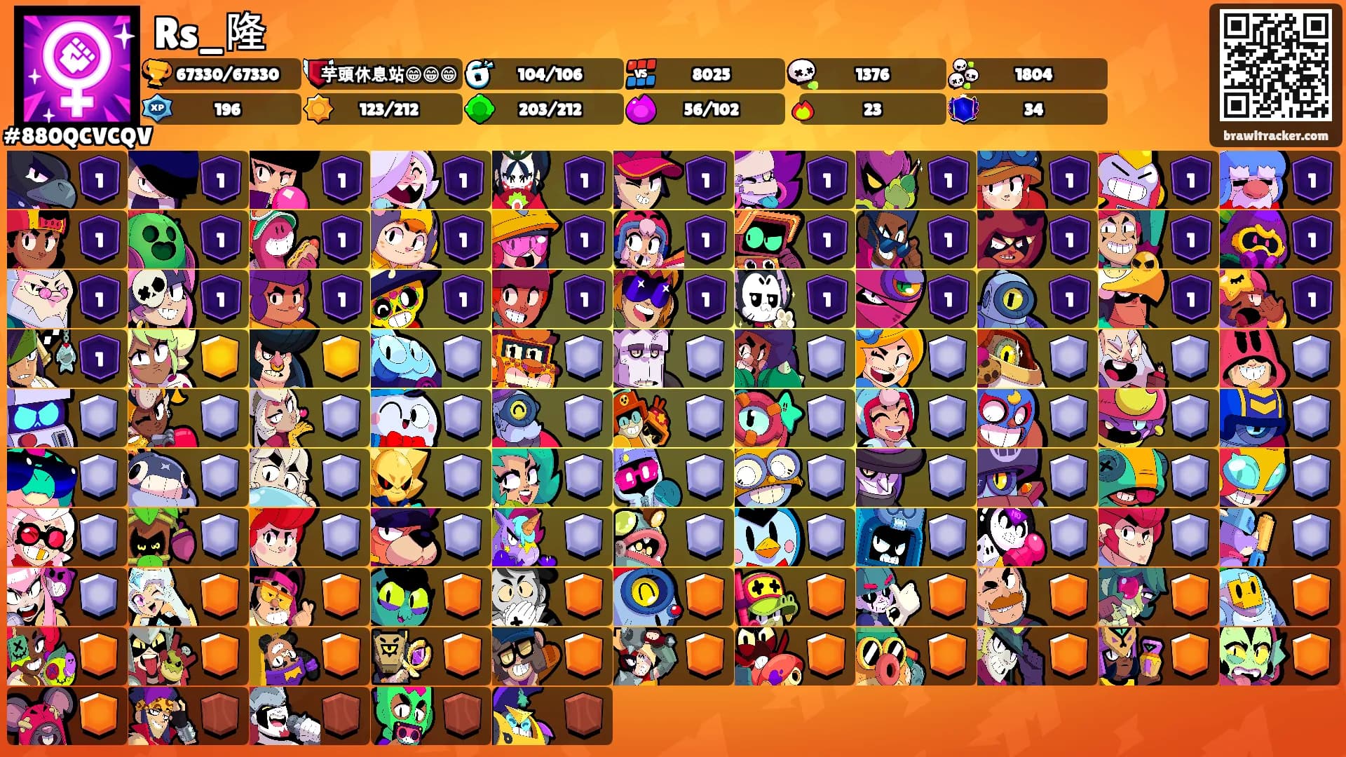 Rs_隆's Ranks