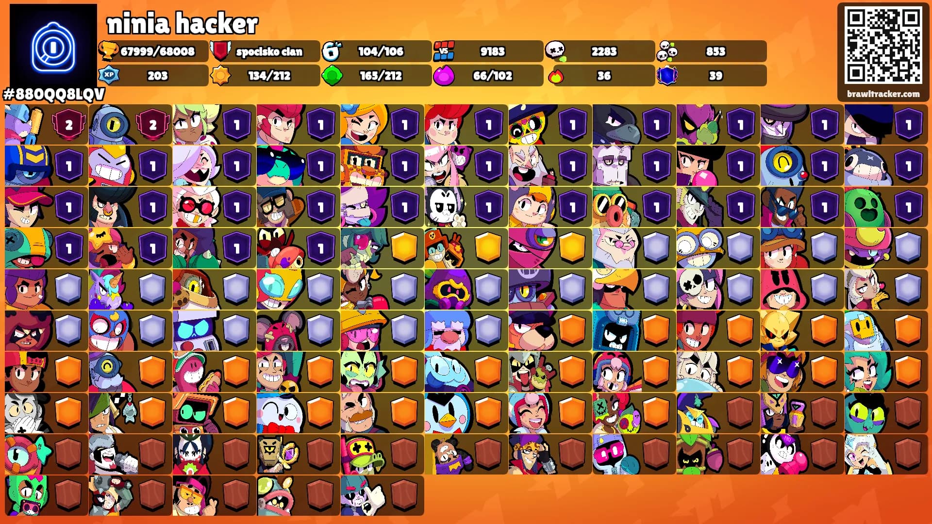 ninia hacker's Ranks