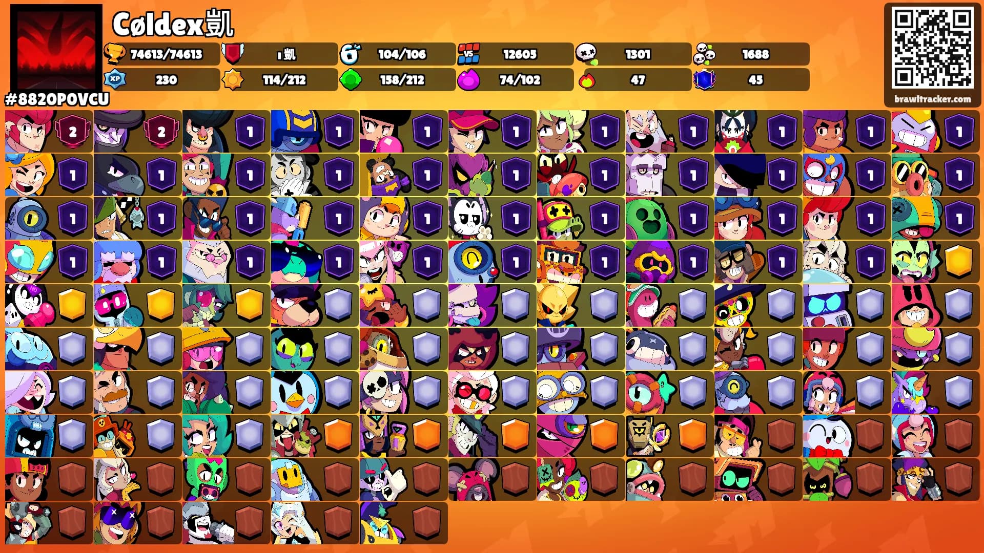 Cøldex凱's Ranks