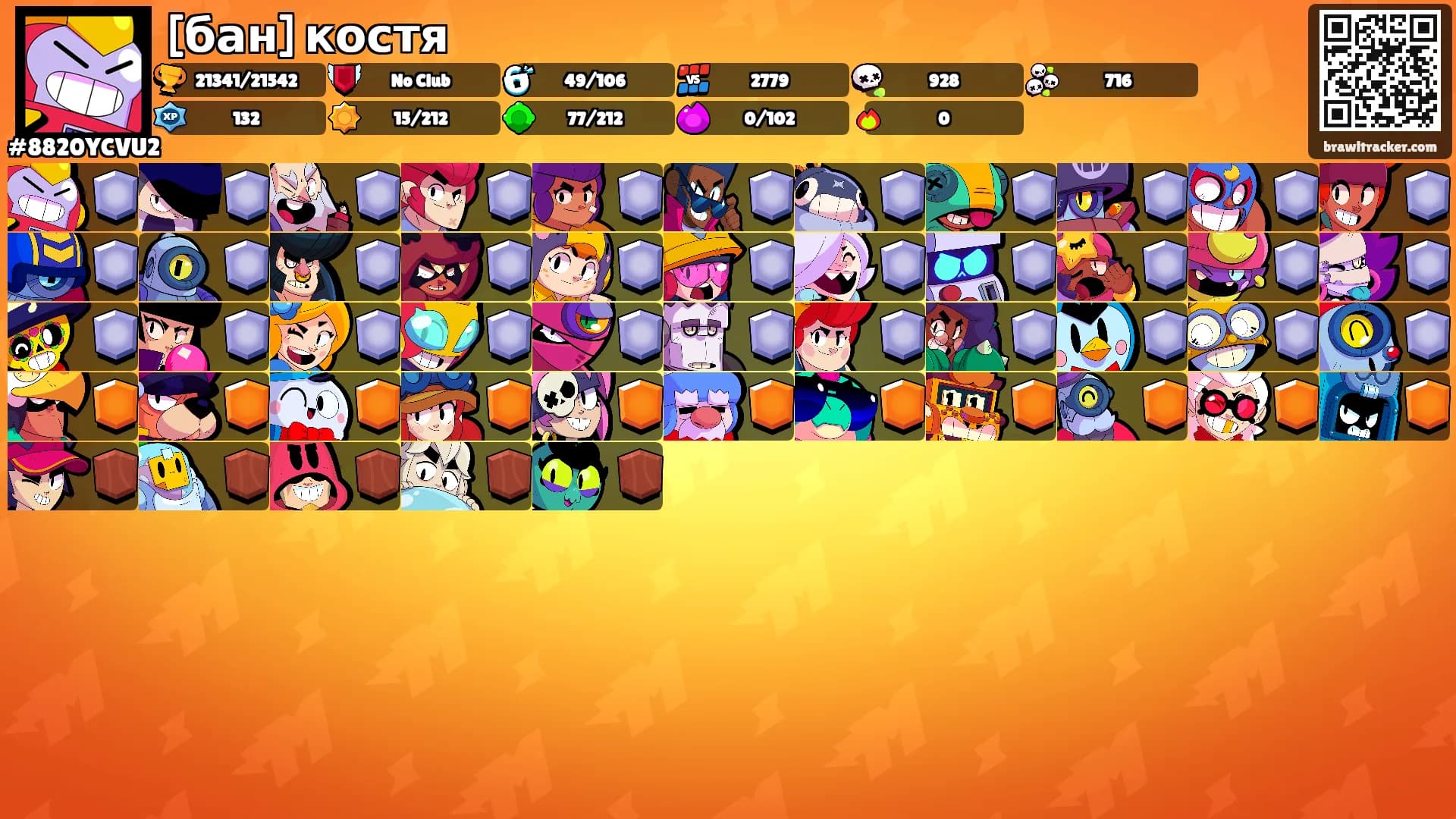 [бан] костя's Ranks