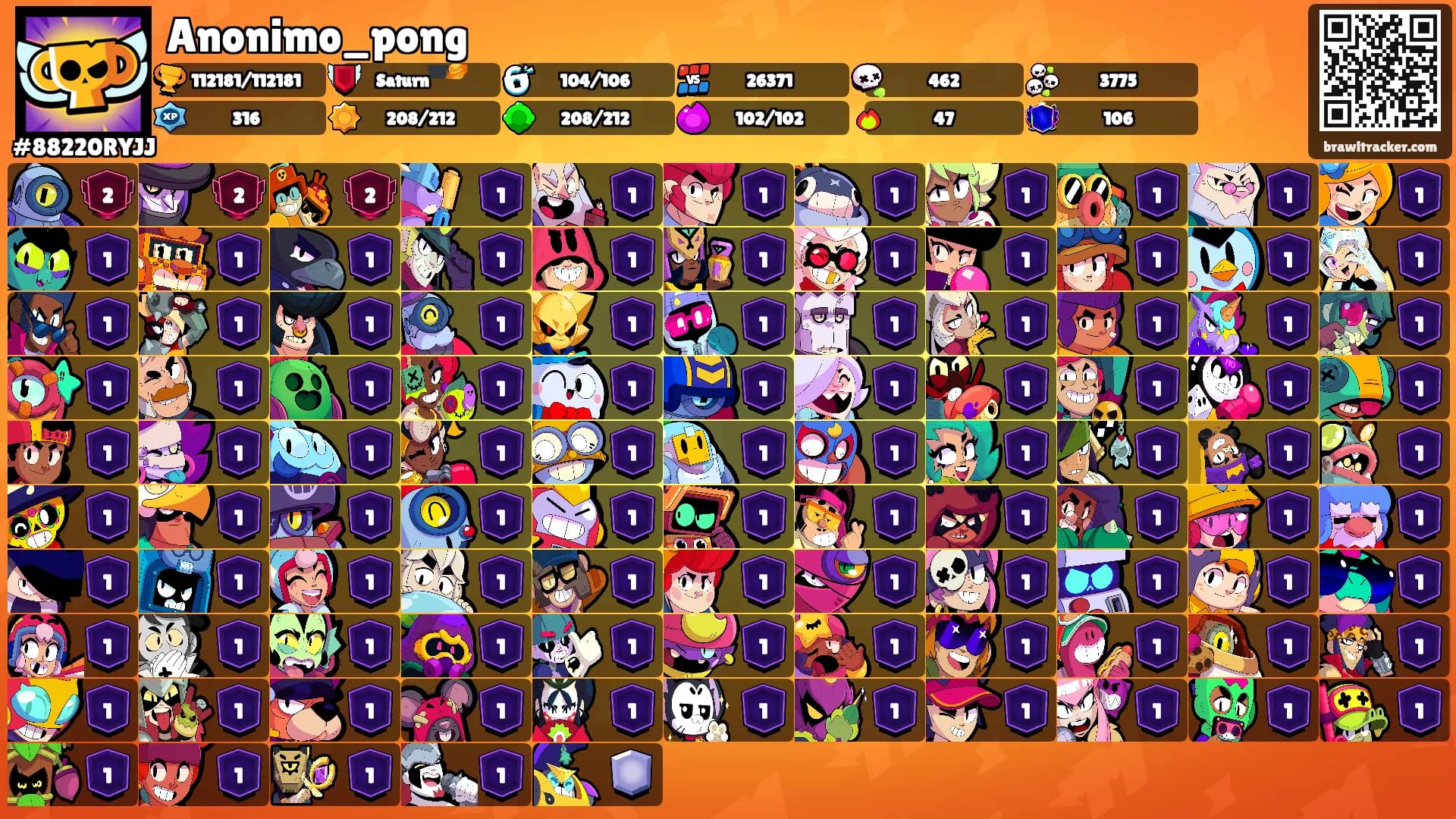 Anonimo_pong's Ranks