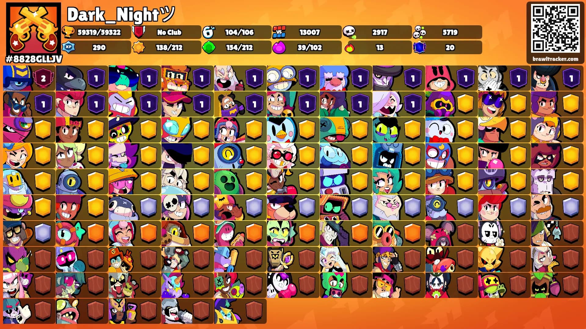Dark_Nightツ's Ranks