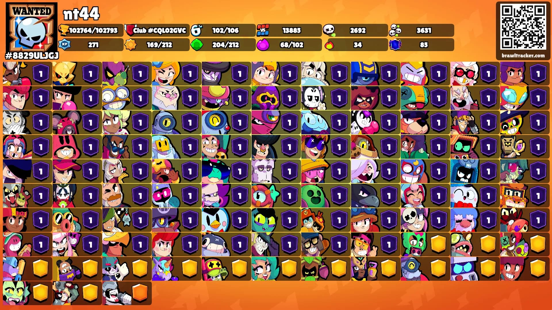 nt44's Ranks