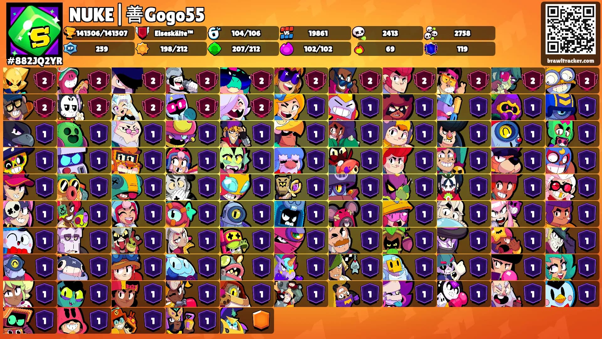 NUKE|善Gogo55's Ranks