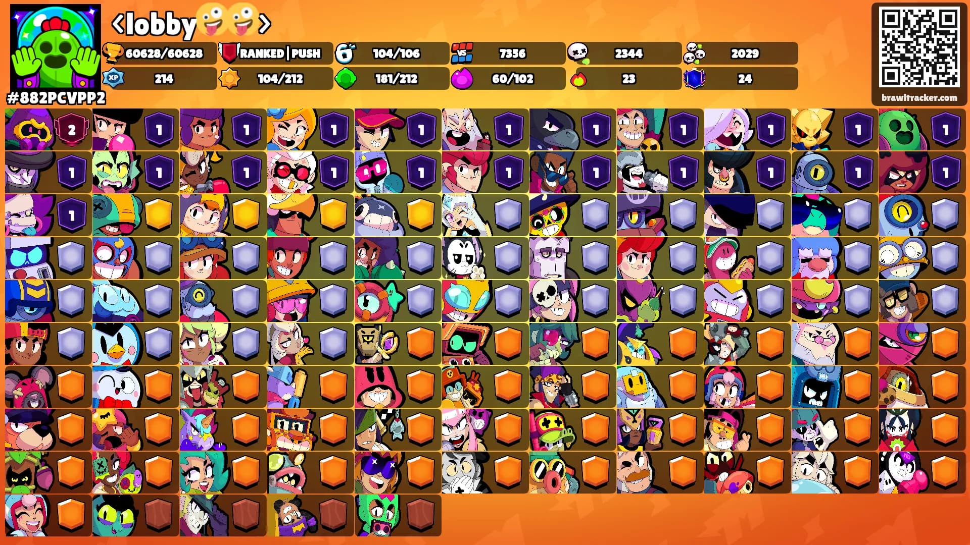 <lobby🤪🤪>'s Ranks