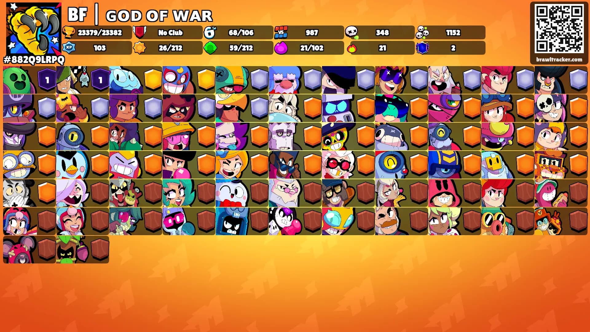 BF | ɢᴏᴅ ᴏꜰ ᴡᴀʀ's Ranks
