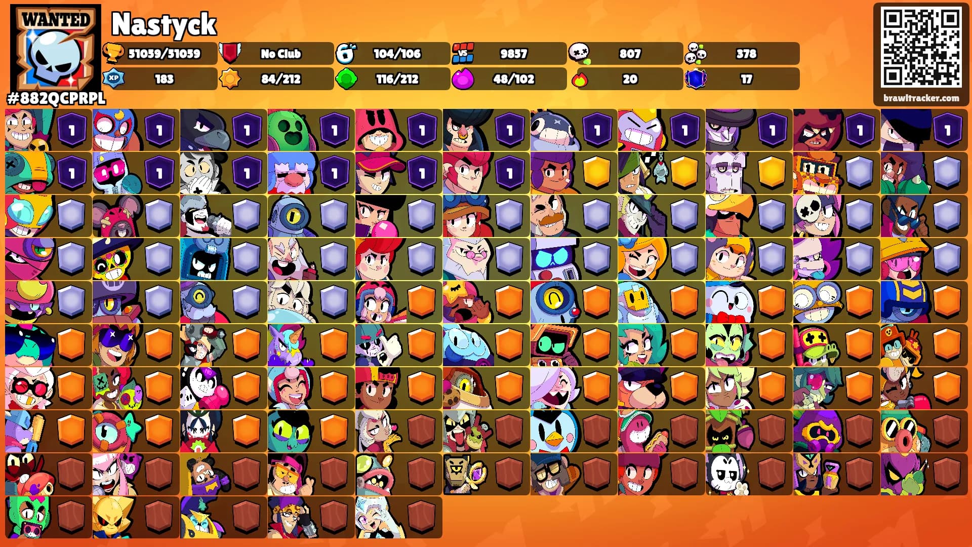 Nastyck's Ranks