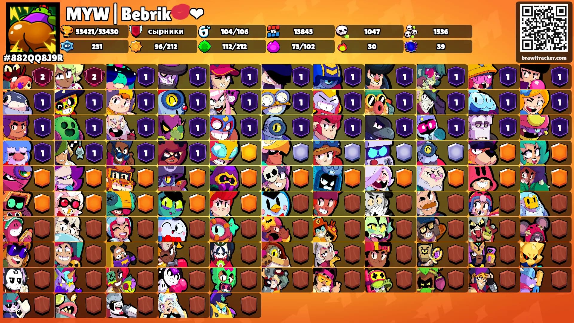 MYW|Bebrik💋❤'s Ranks