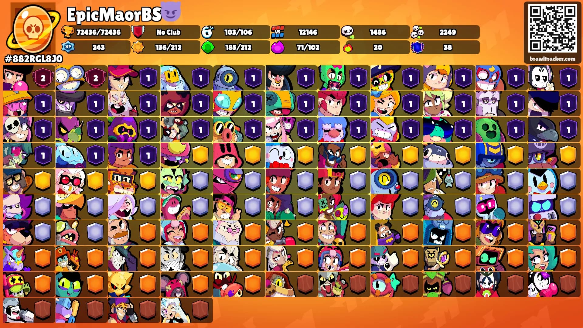 EpicMaorBS😈's Ranks