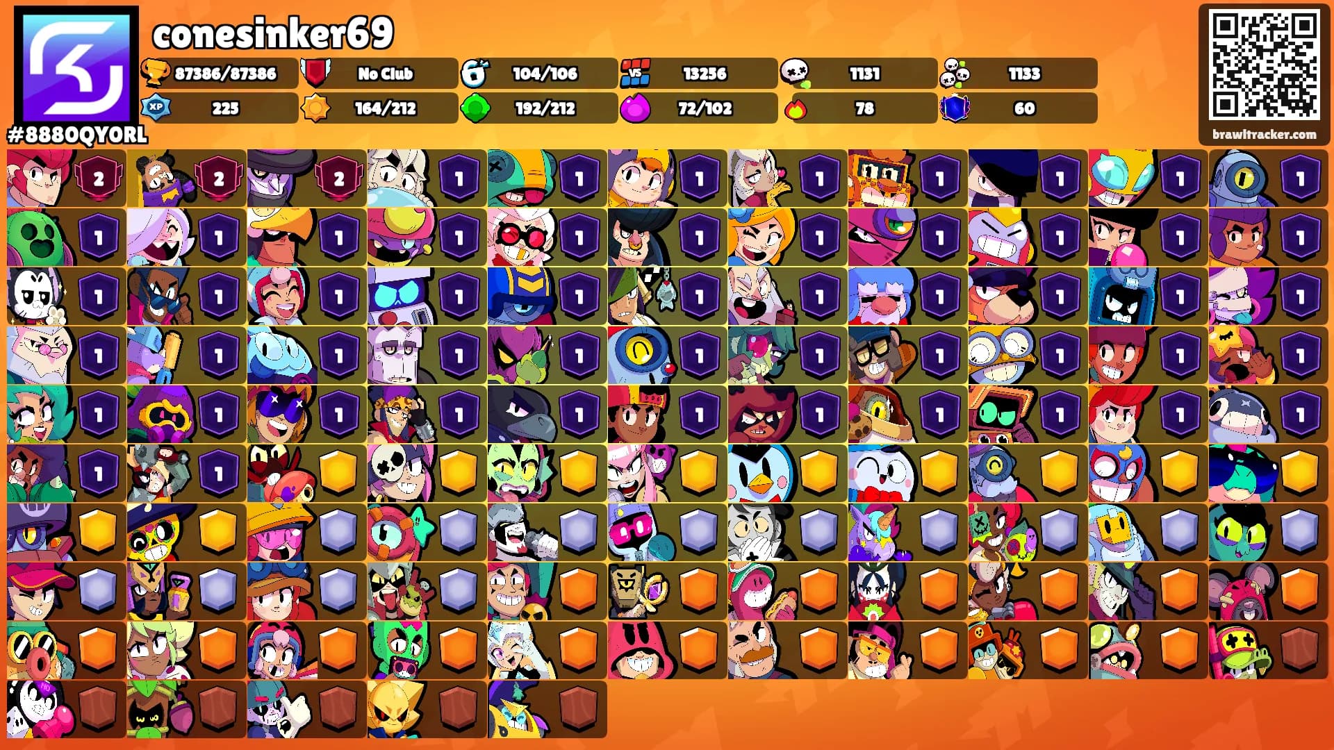conesinker69's Ranks