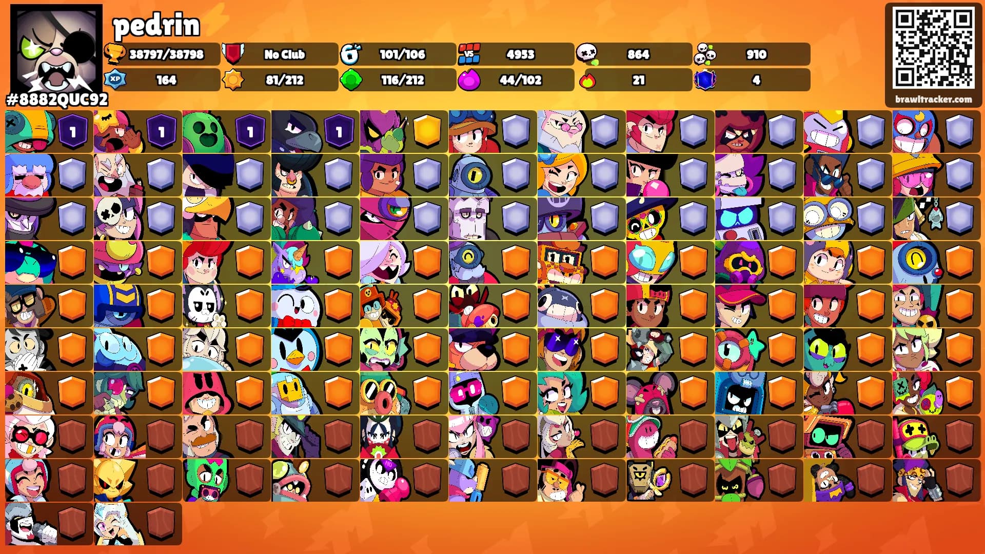 pedrin⚡️'s Ranks