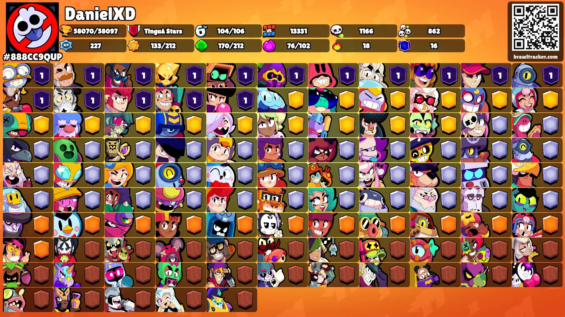 DanielXD's Ranks