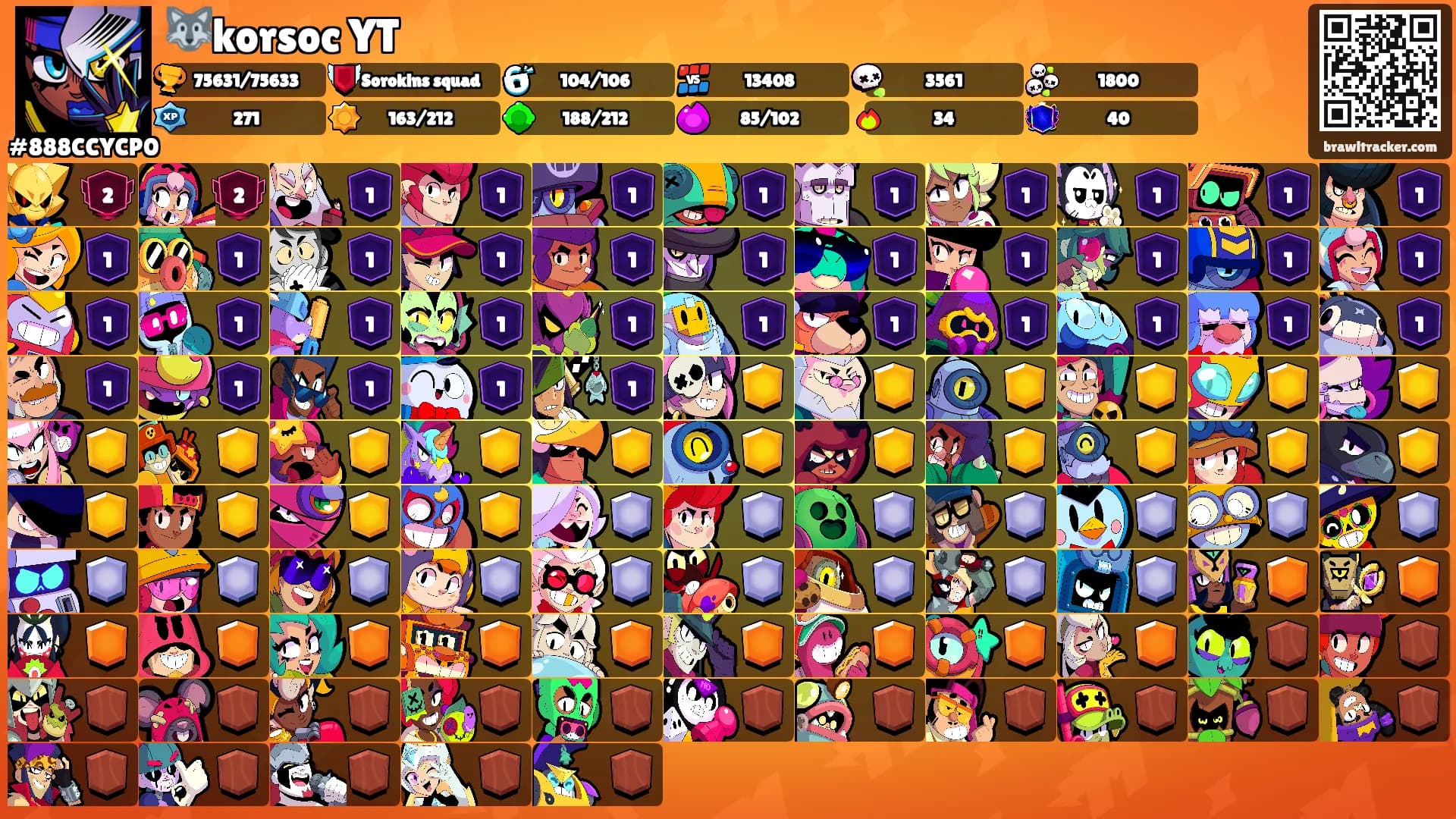 🐺korsoc YT's Ranks