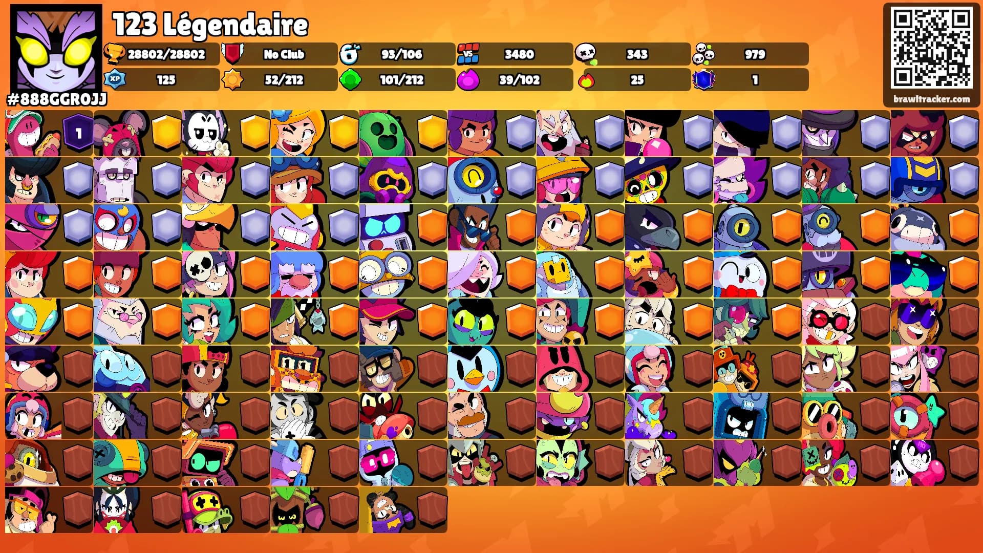 123 Légendaire's Ranks
