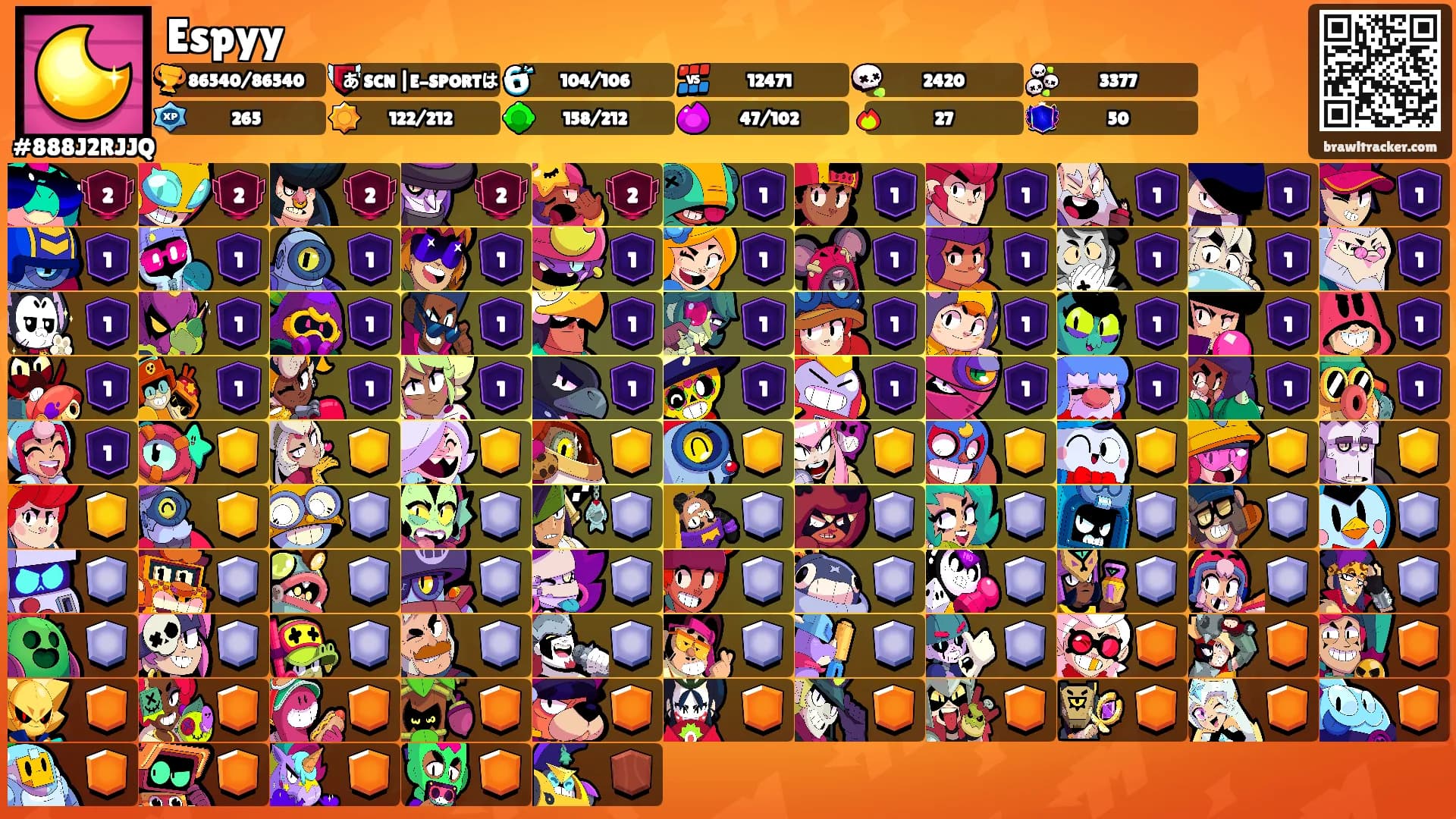 Espyy's Ranks