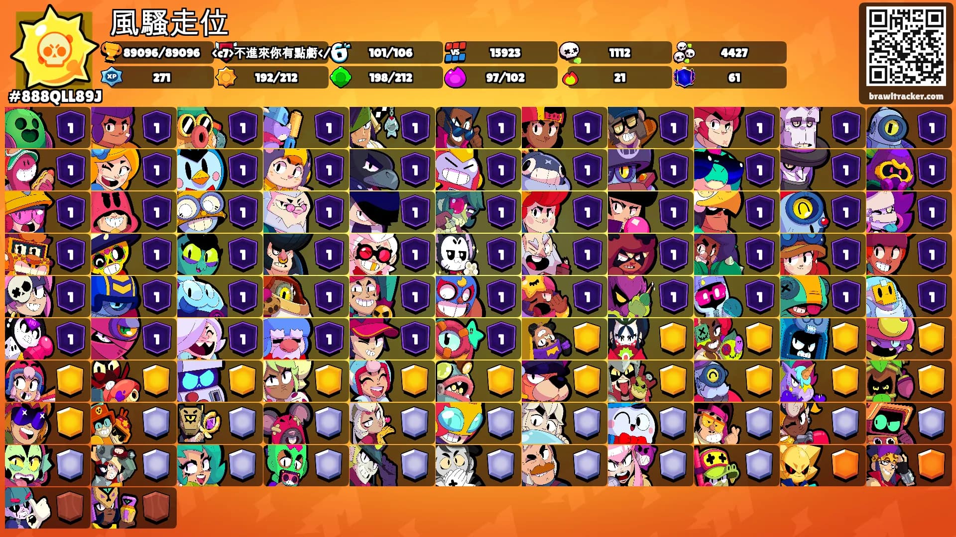 風騷走位's Ranks