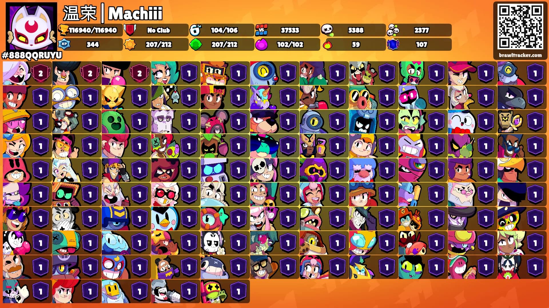 温荣|Machiii's Ranks