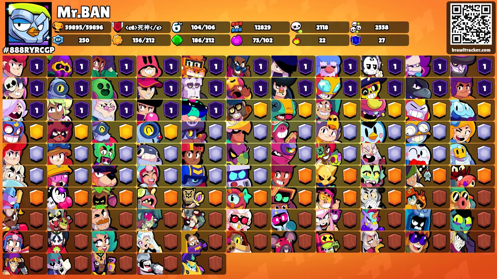 Mr.BAN's Ranks