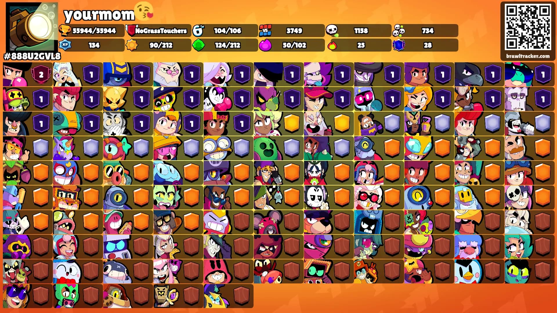 yourmom😘's Ranks