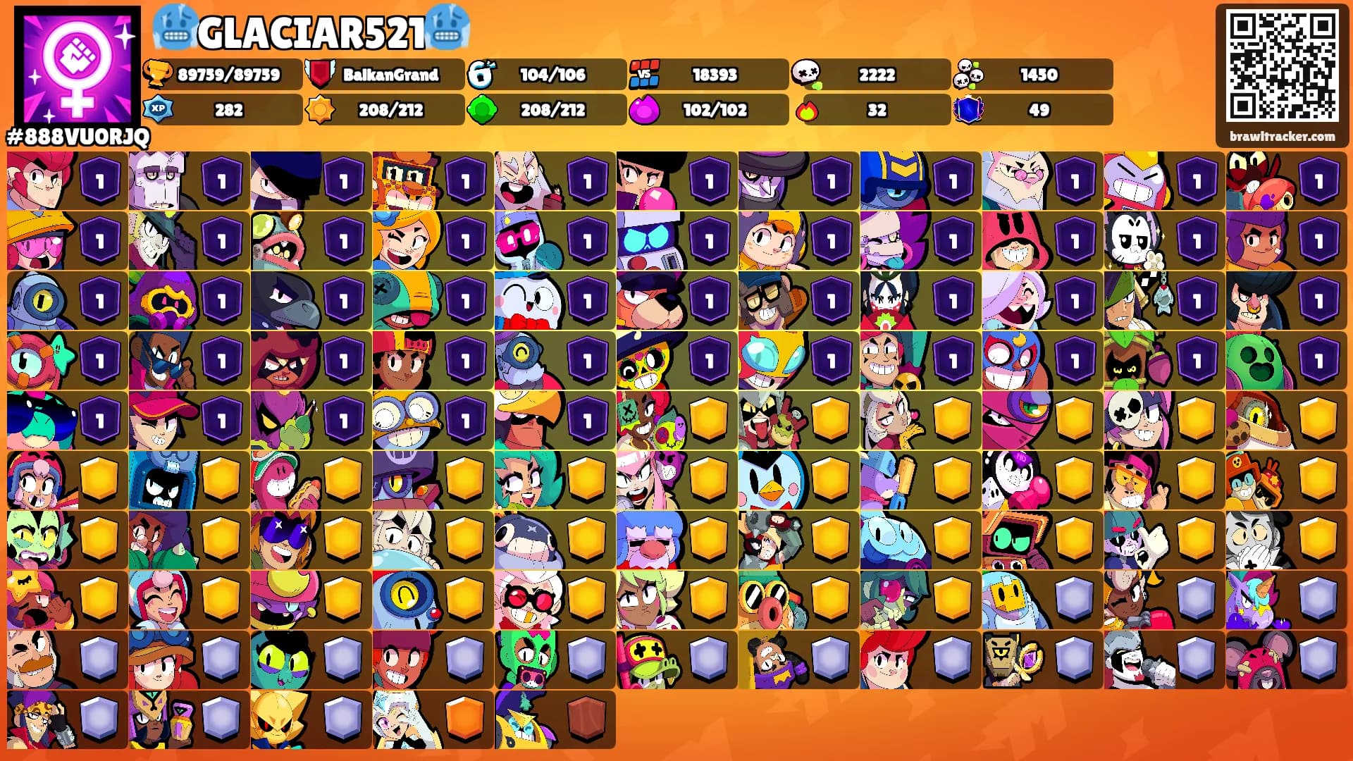 🥶GLACIAR521🥶's Ranks