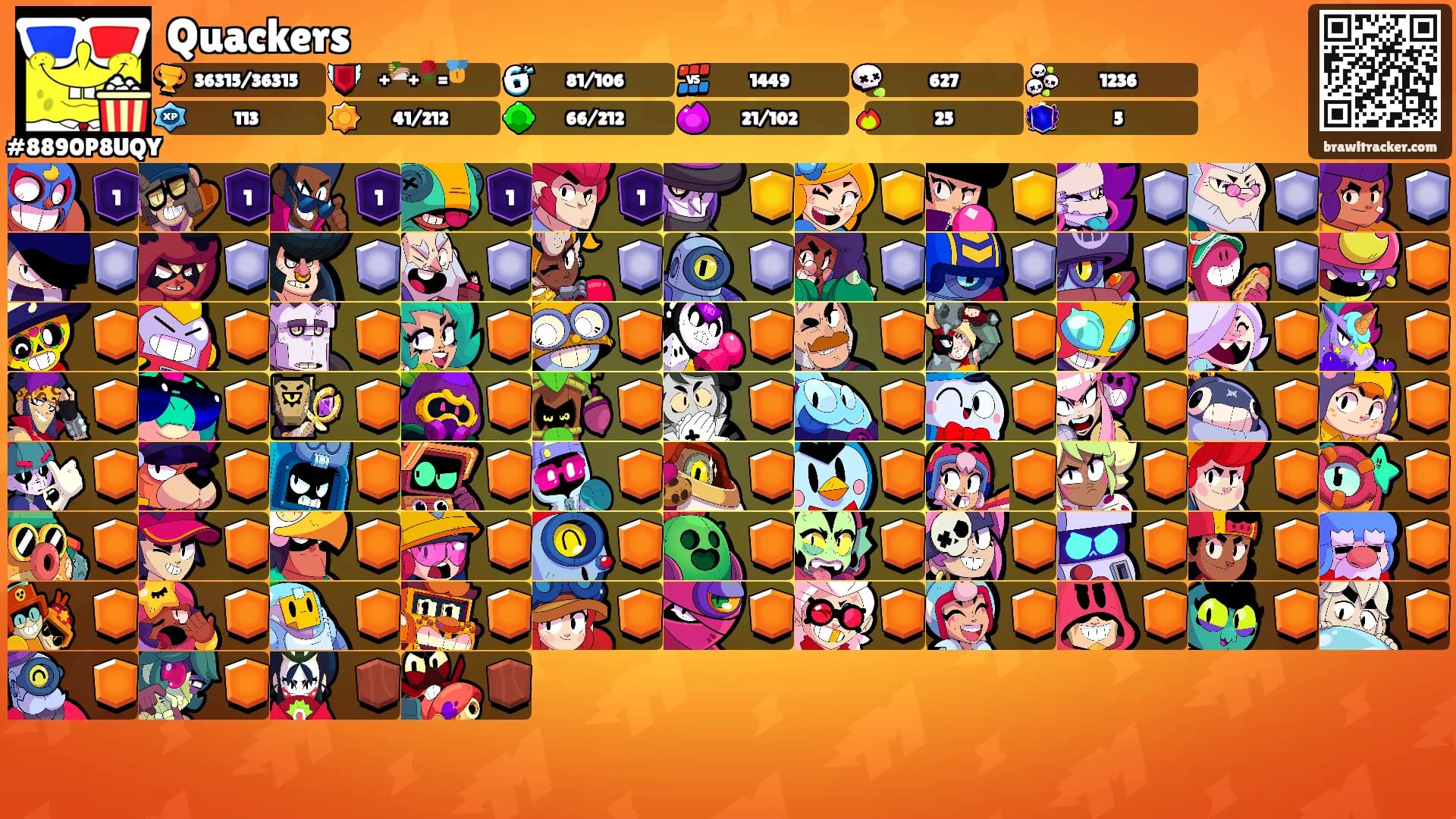 Quackers's Ranks