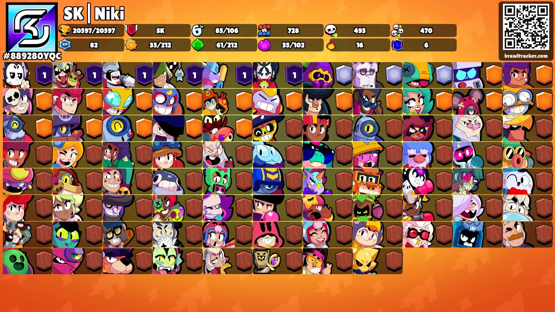 SK|Niki's Ranks