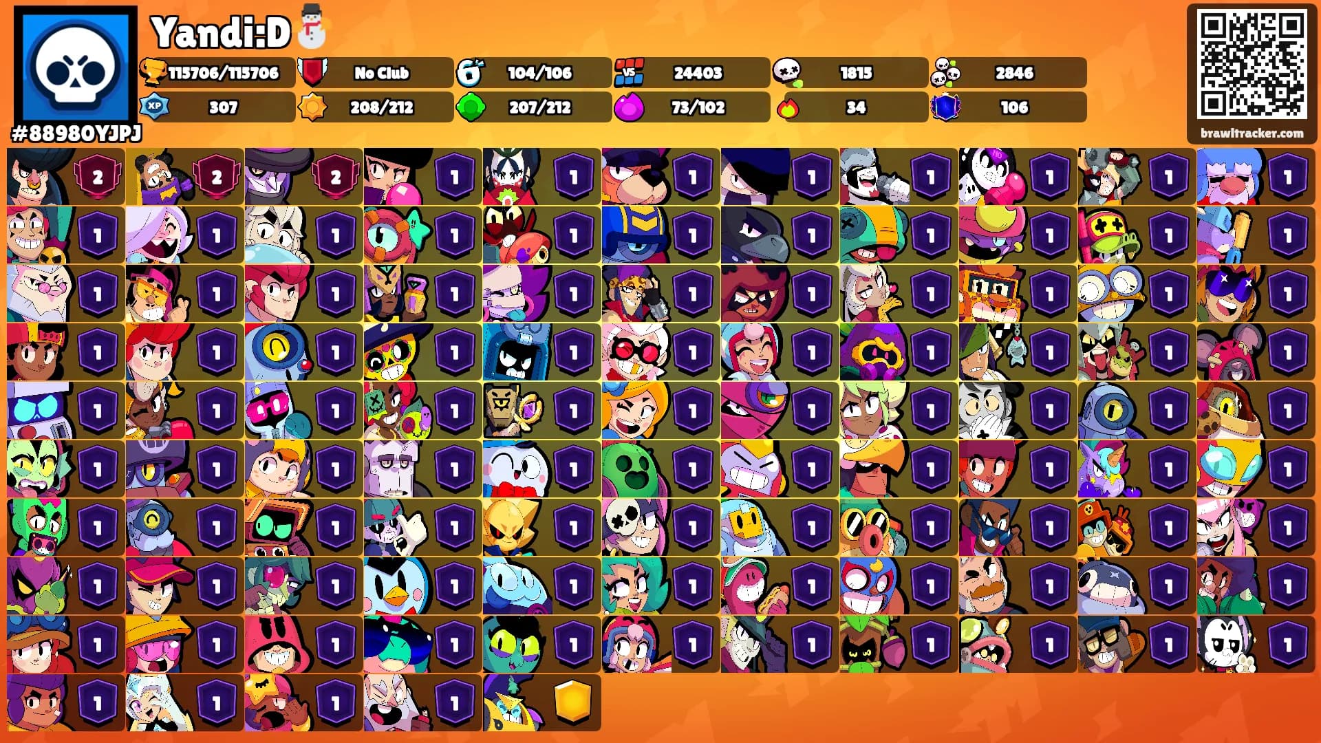 Yandi:D⛄'s Ranks