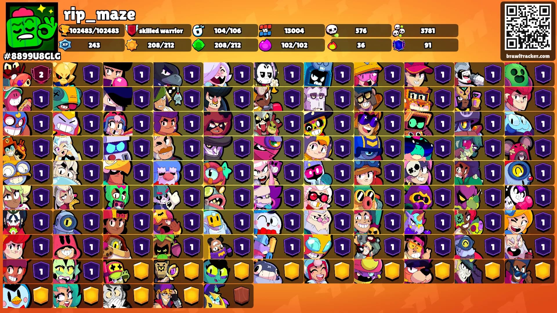 rip_maze's Ranks
