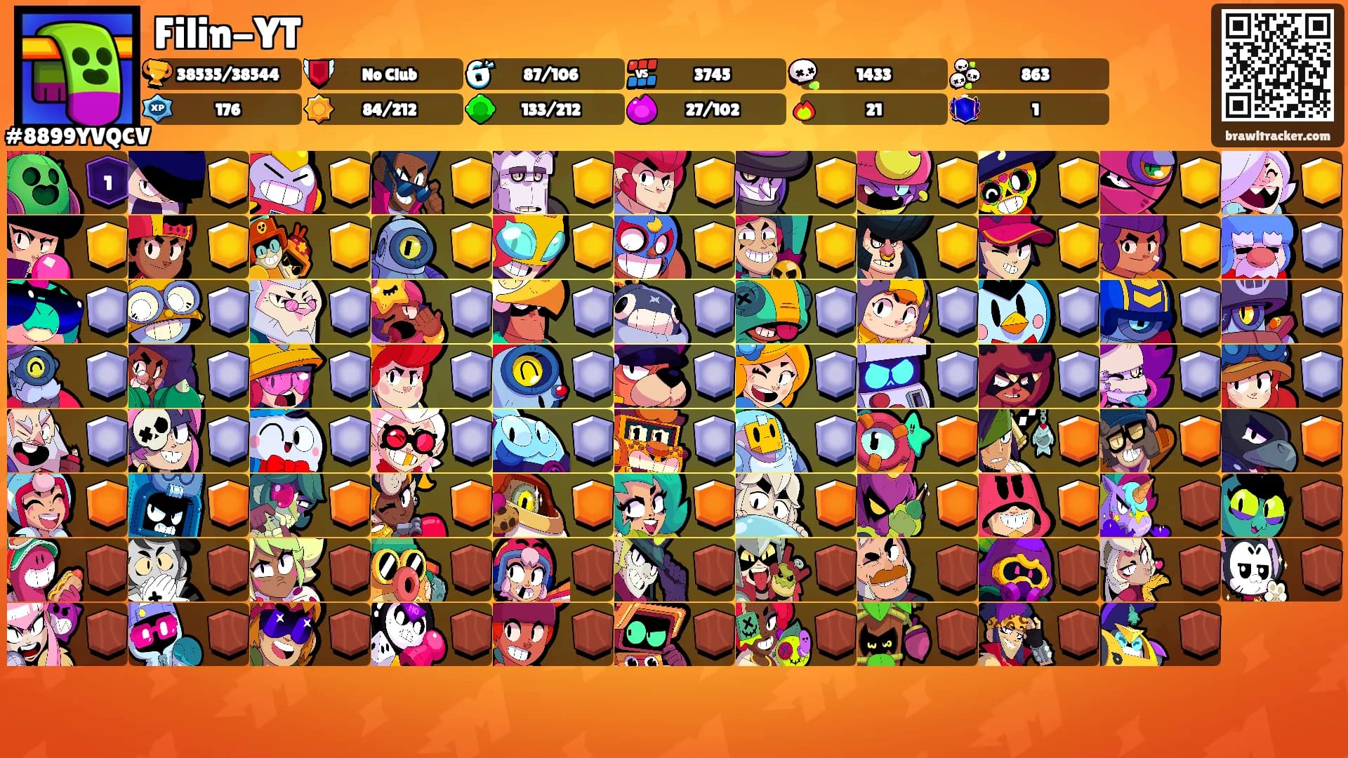 Filin-YT's Ranks