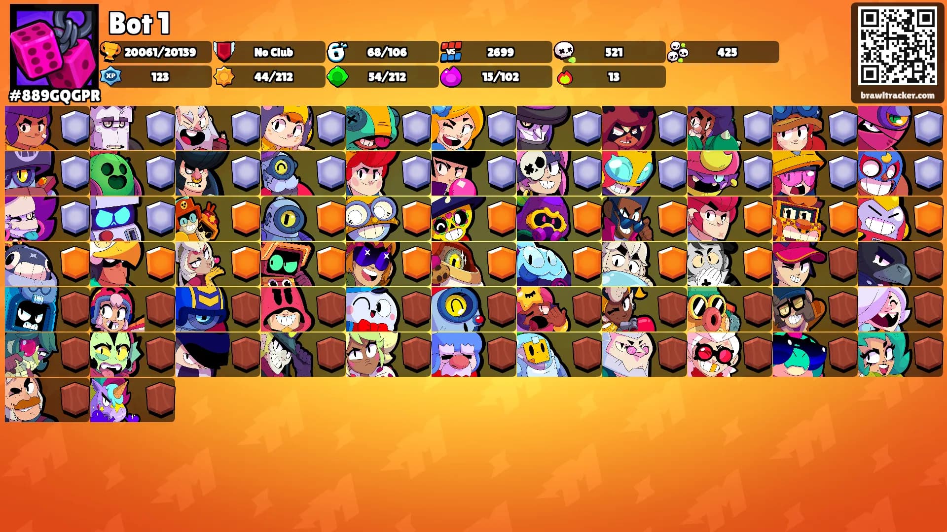 Bot 1's Ranks