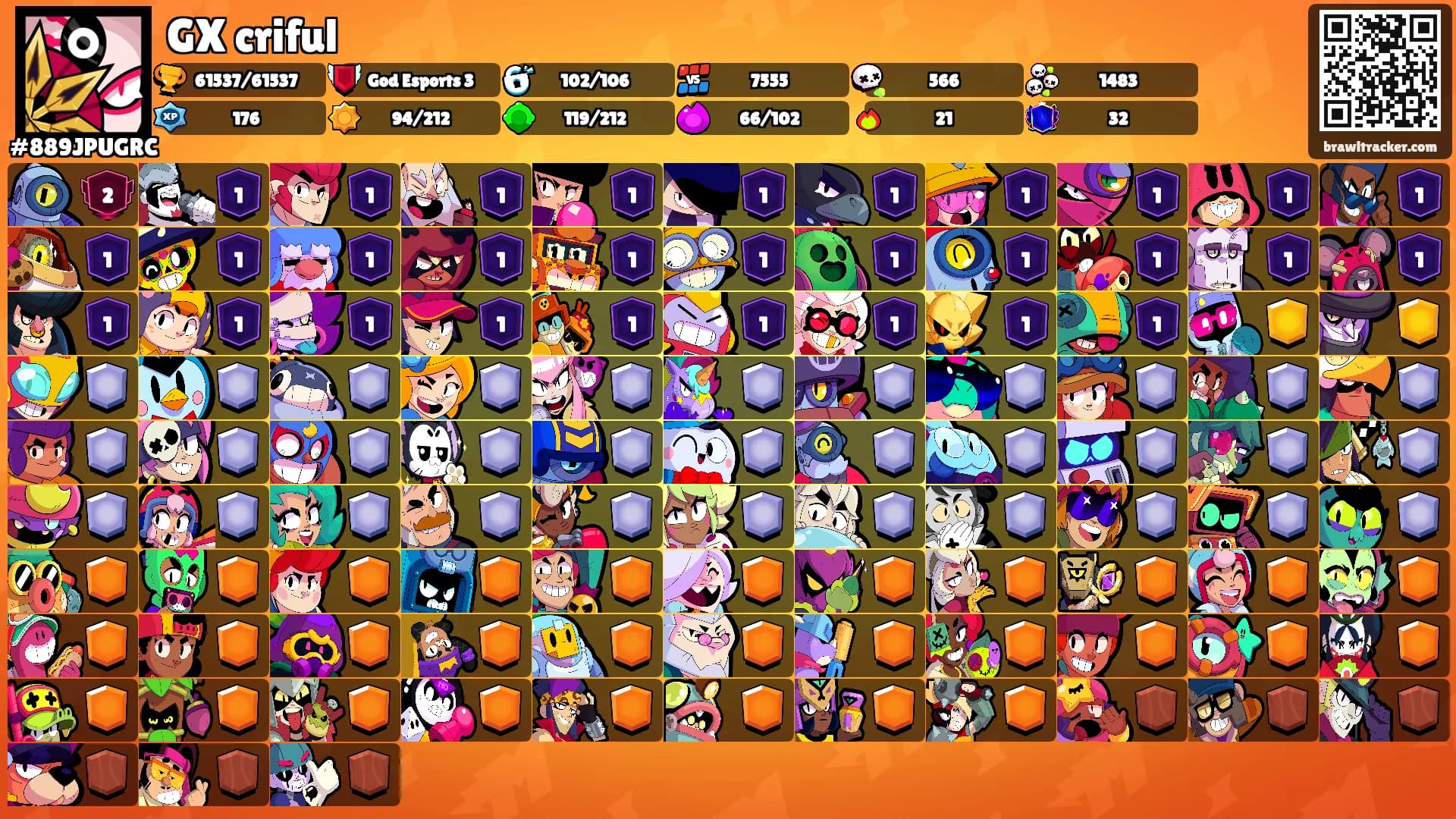 GX criful's Ranks