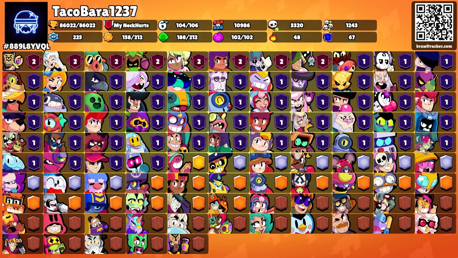 TacoBara1237's Ranks