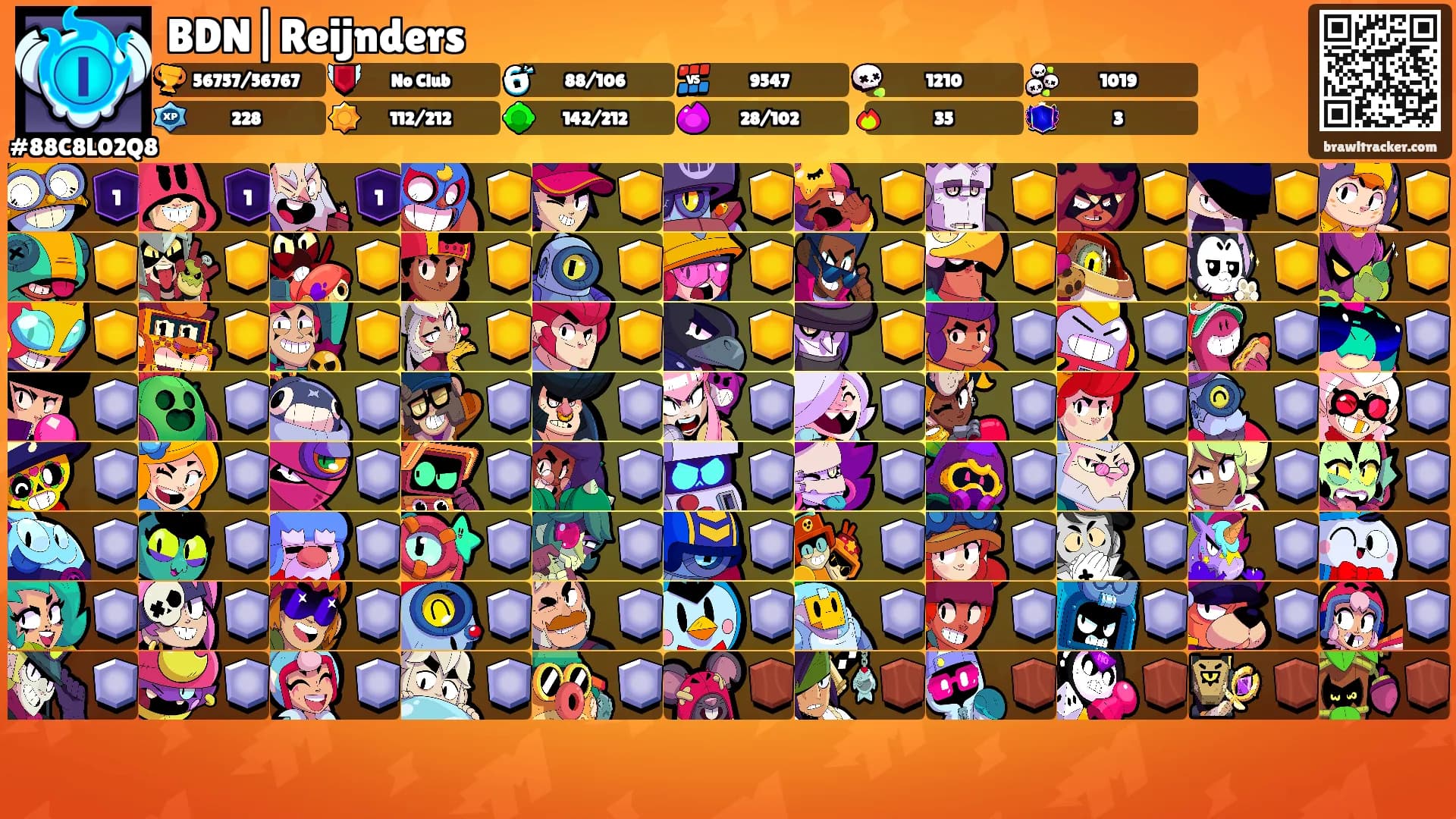BDN|Reijnders's Ranks