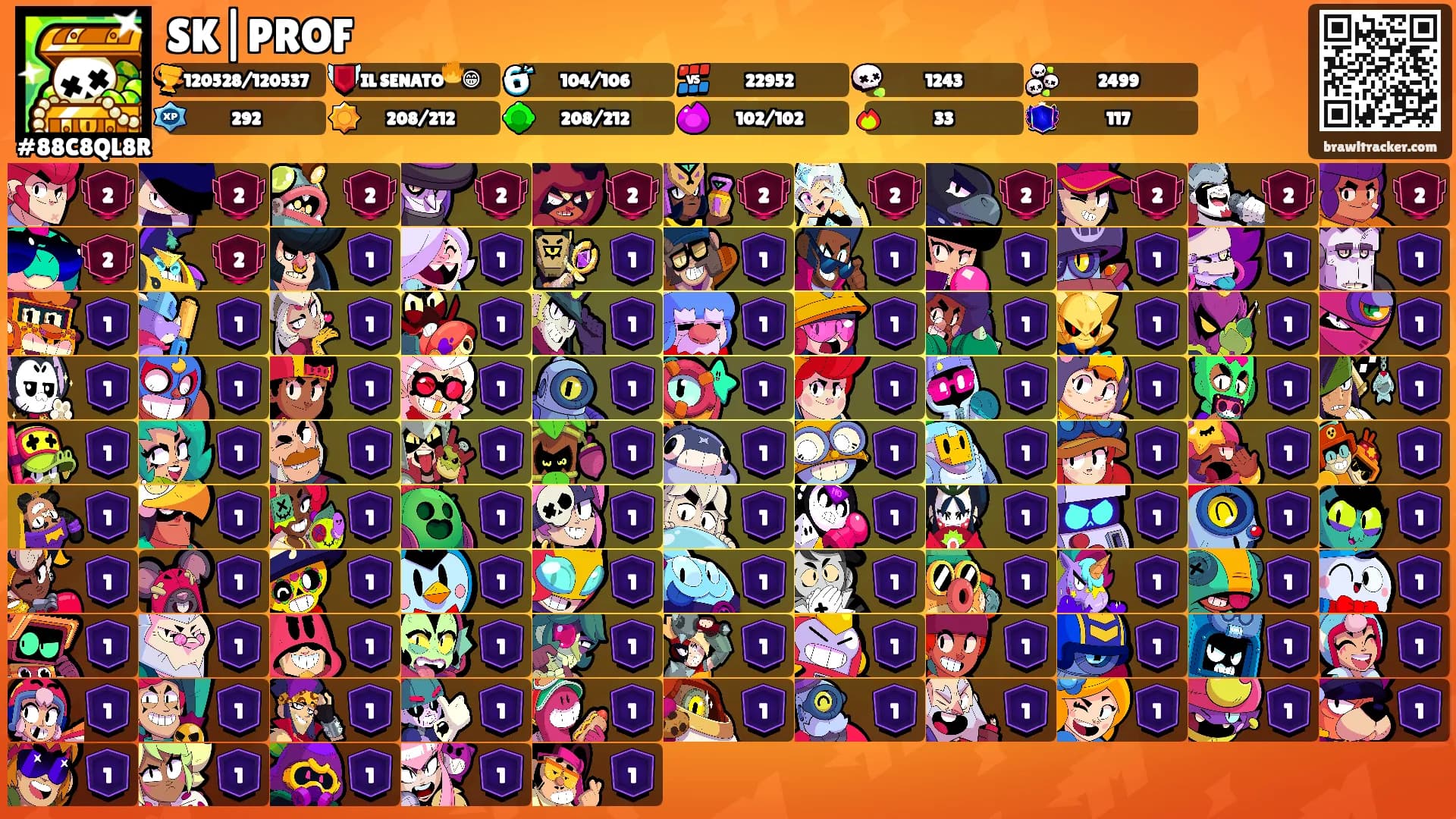 SK|PROF's Ranks