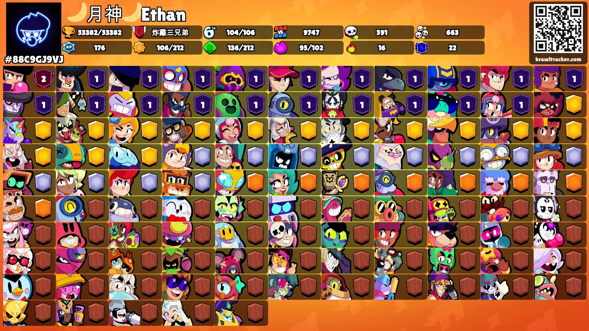 🌙月神🌙Ethan's Ranks