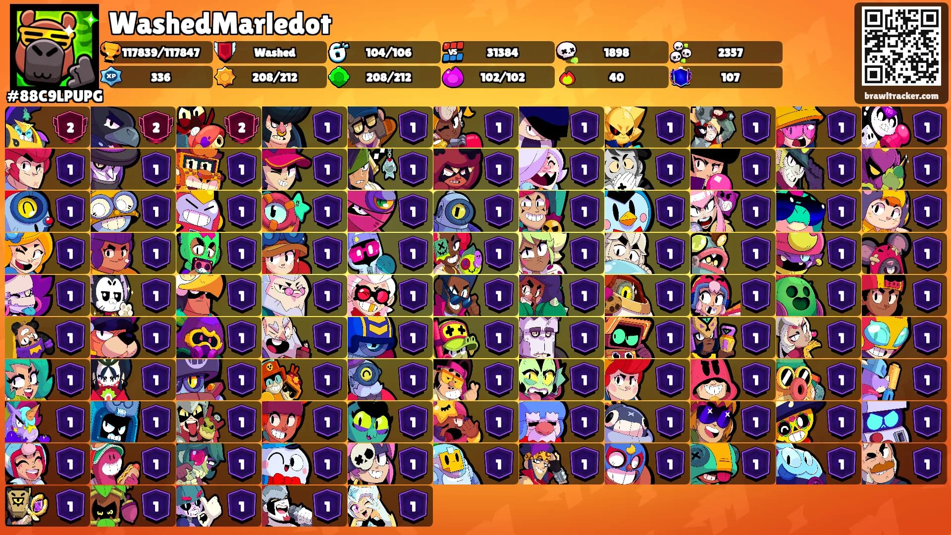 WashedMarledot's Ranks