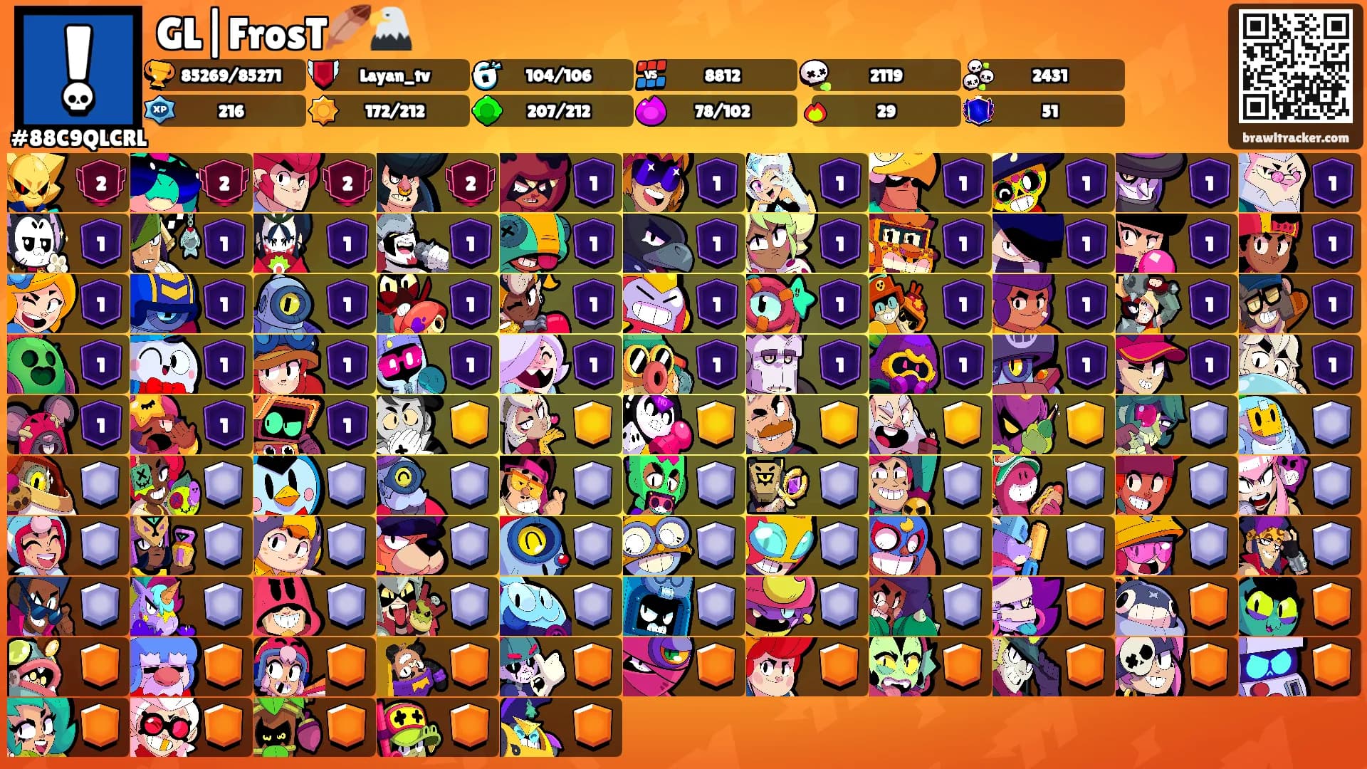GL|FrosT🪶🦅's Ranks