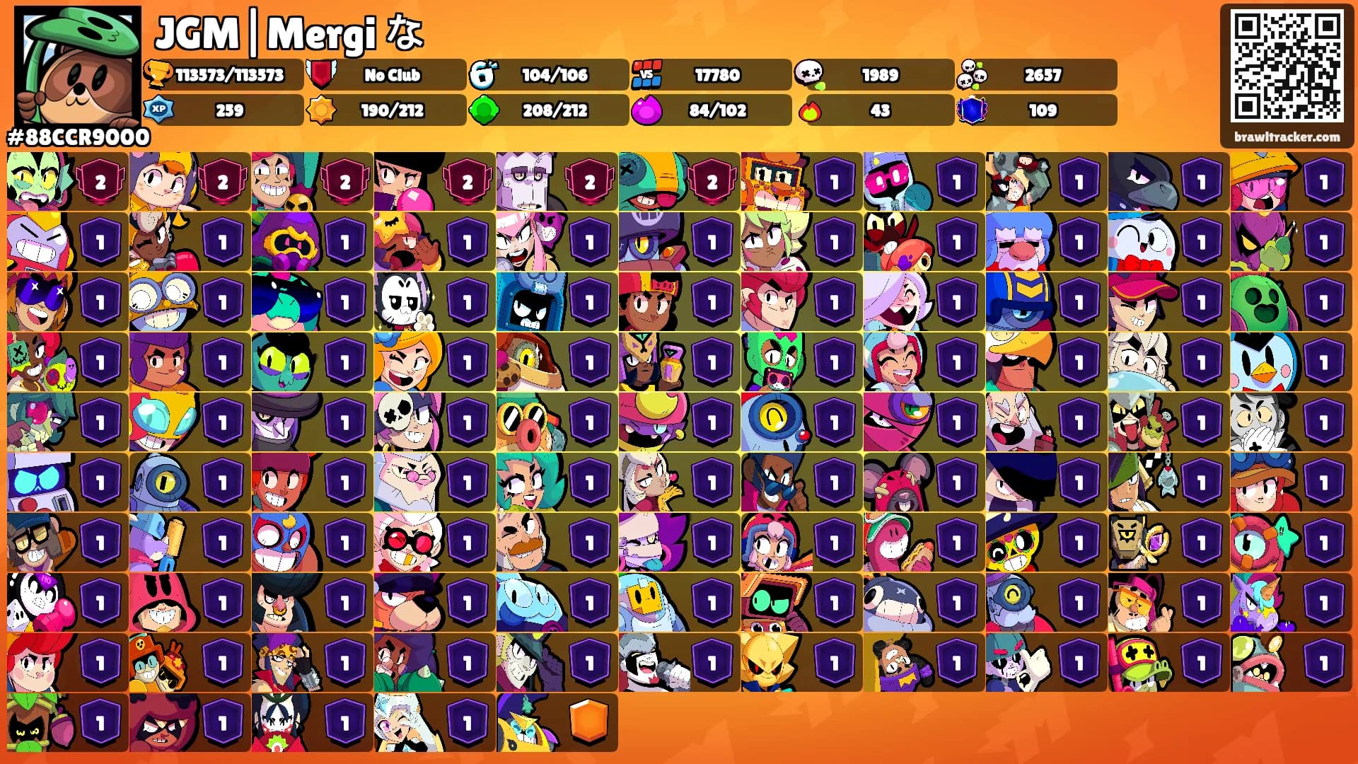 JGM|Mergi な's Ranks