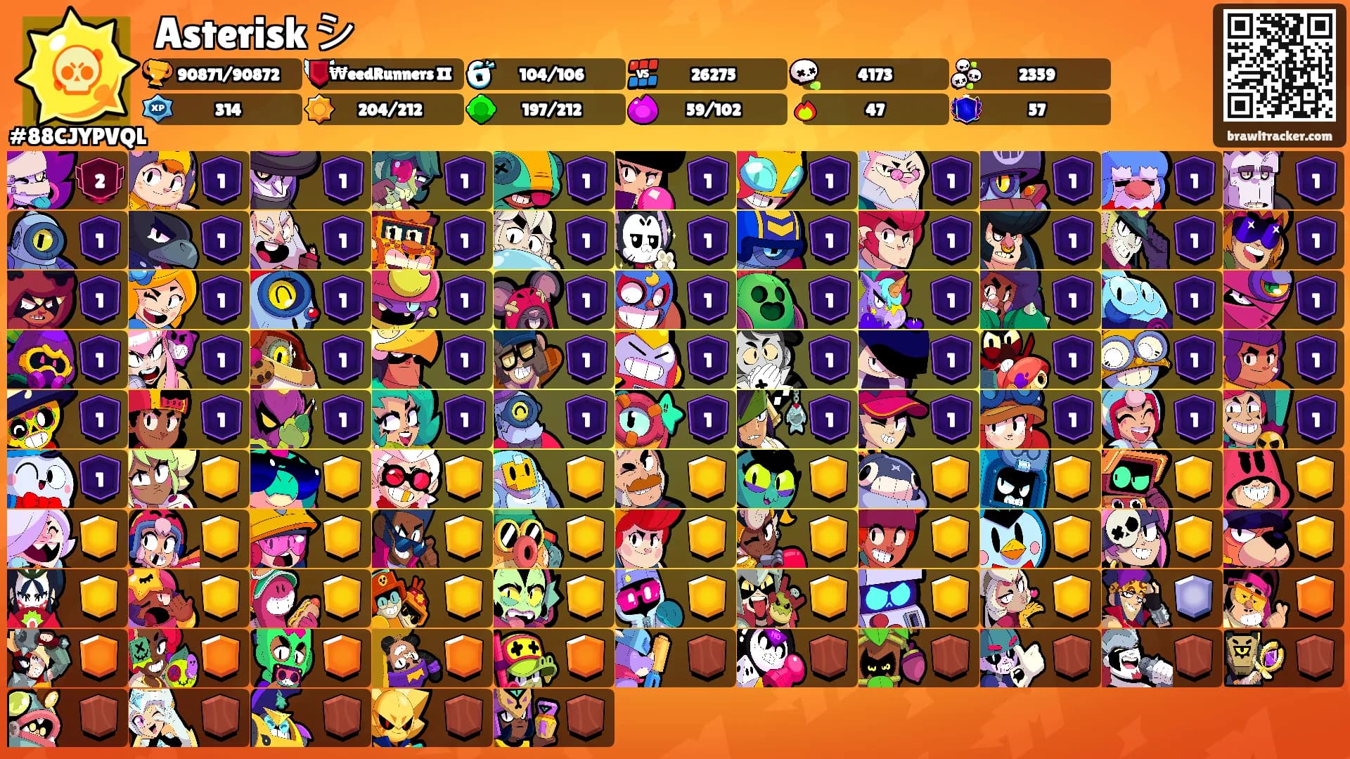 Asterisk シ's Ranks