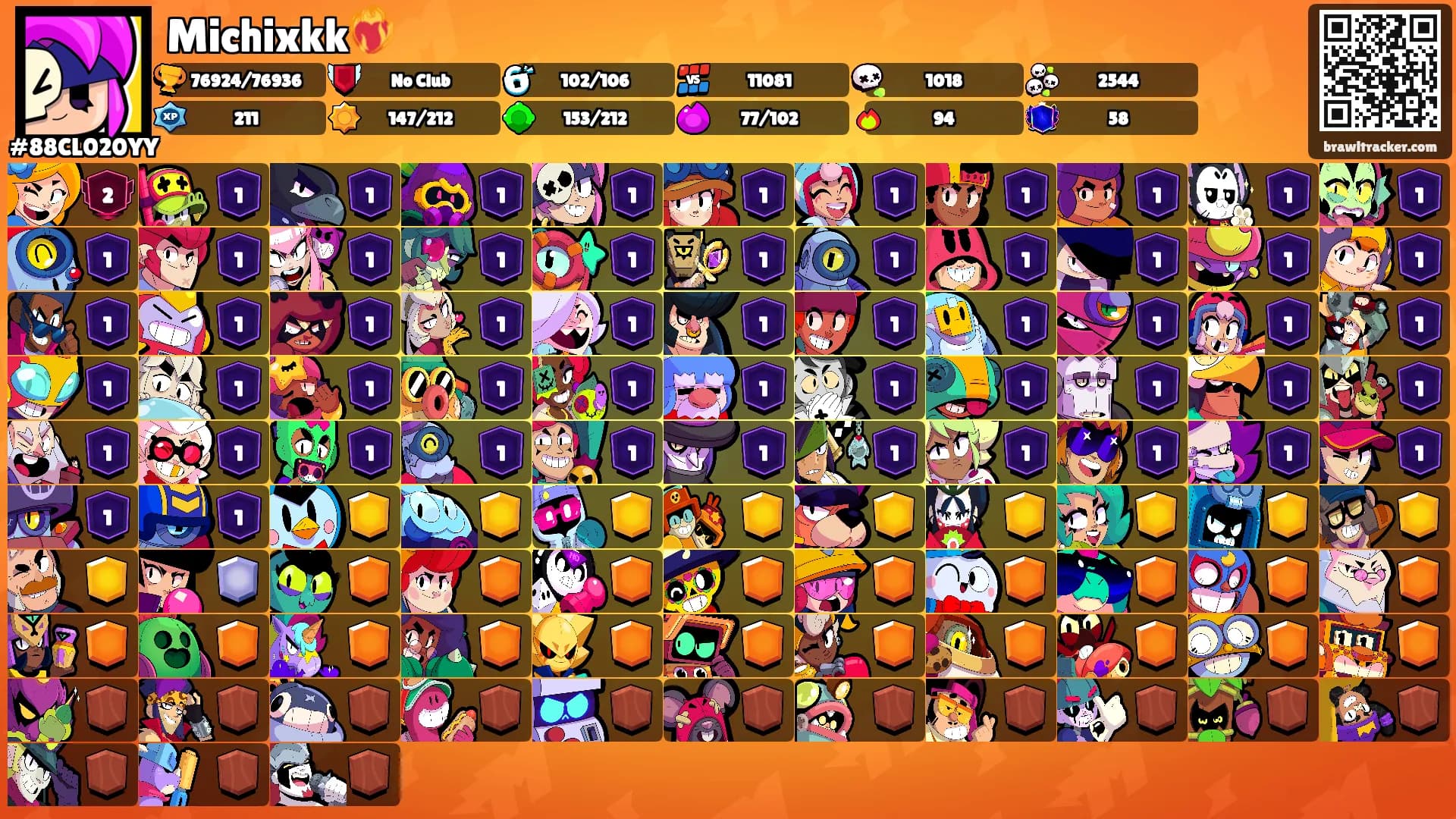 Michixkk❤️‍🔥's Ranks