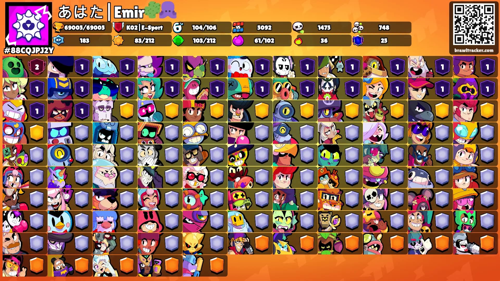 あはた|Emir🌵🐙's Ranks