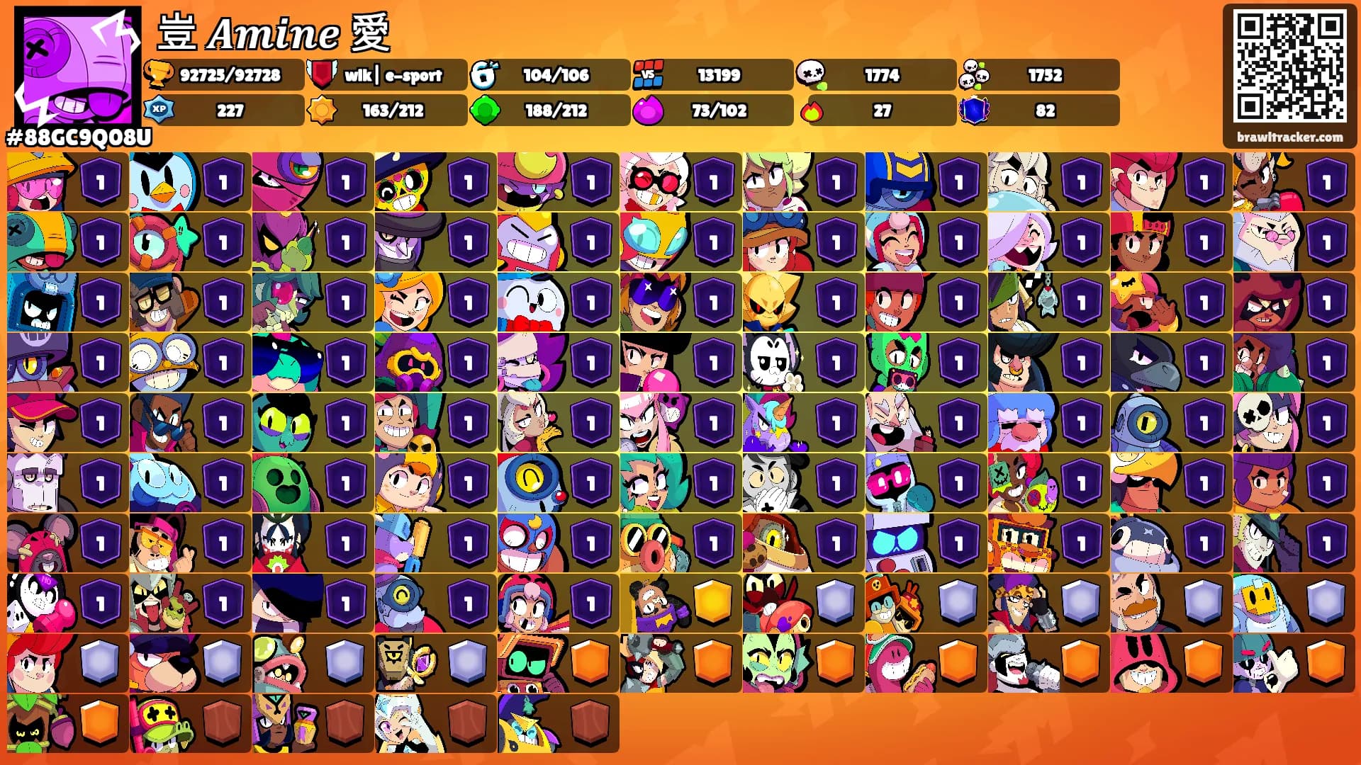 豈 𝑨𝒎𝒊𝒏𝒆 愛's Ranks