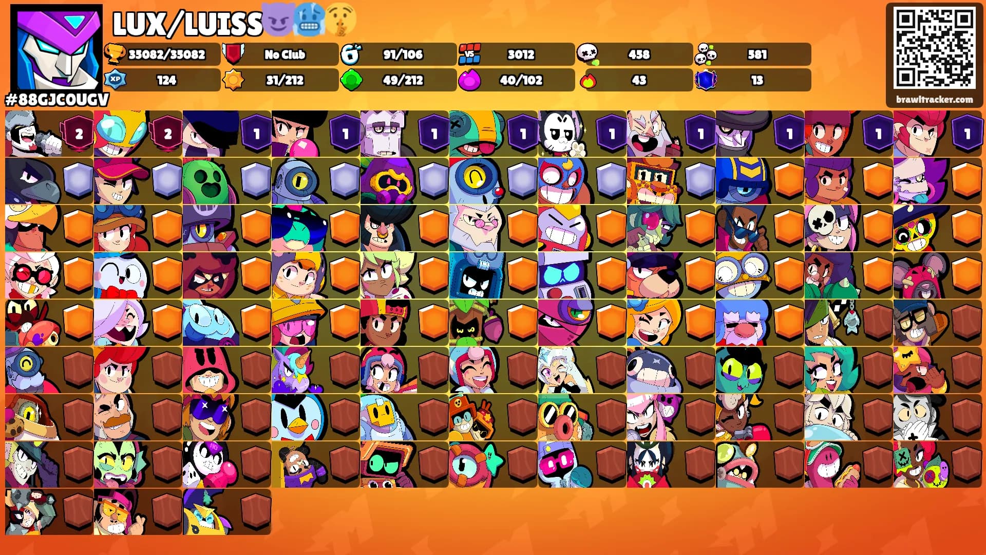LUX/LUISS😈🥶🤫's Ranks