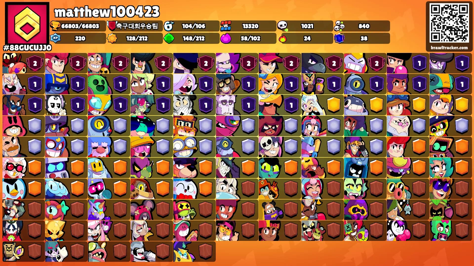 matthew100423's Ranks