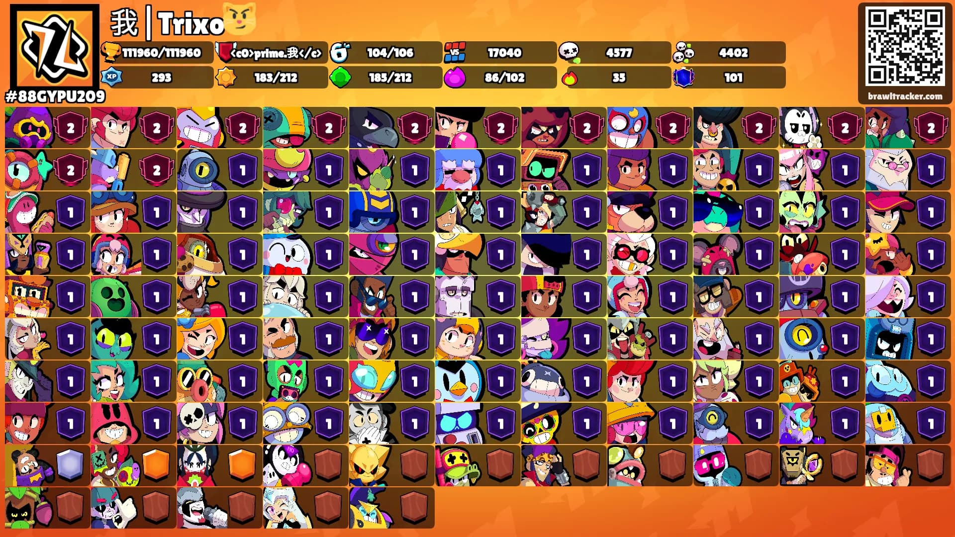 我|Trixo😼's Ranks