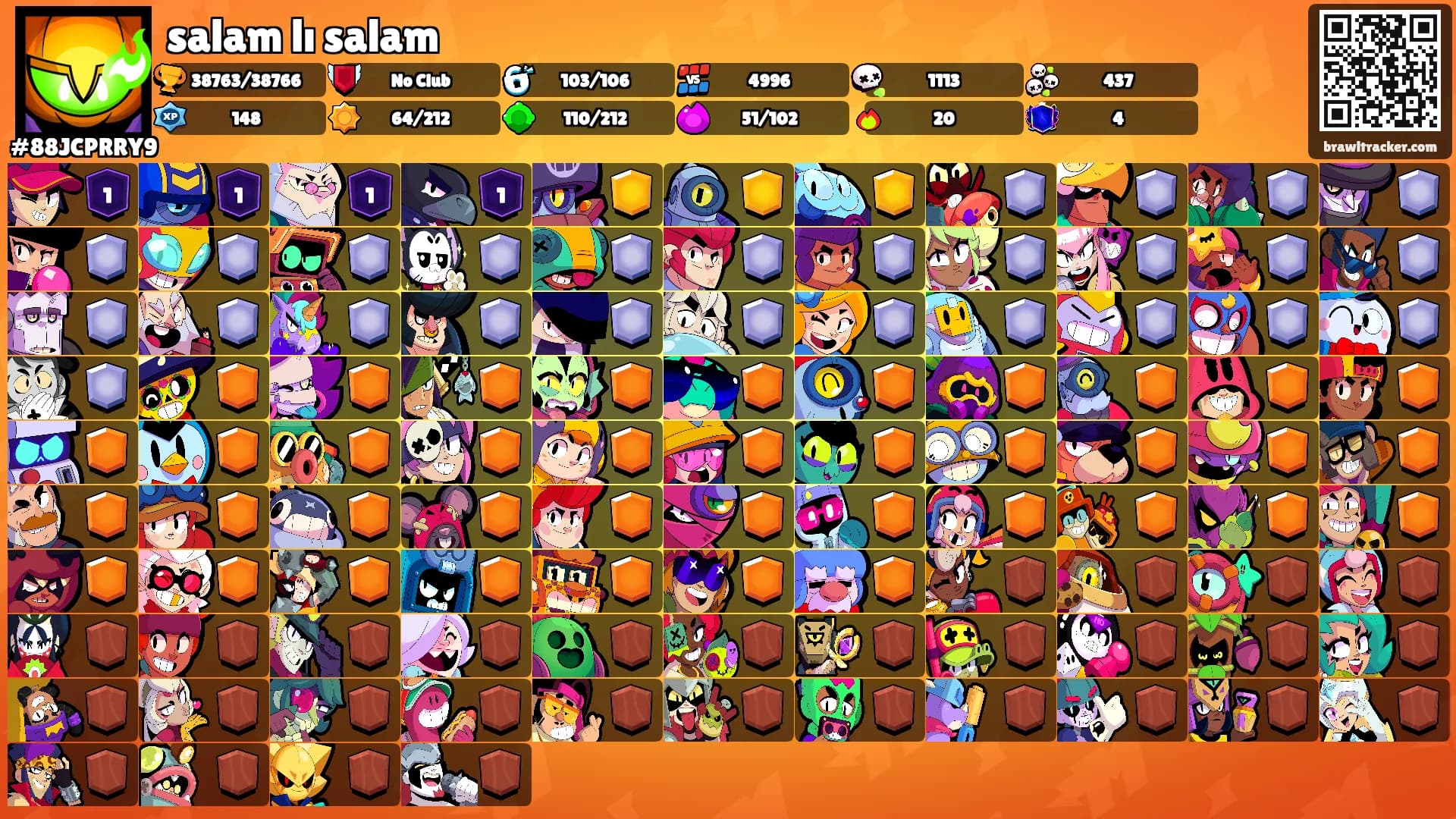 salam lı salam's Ranks