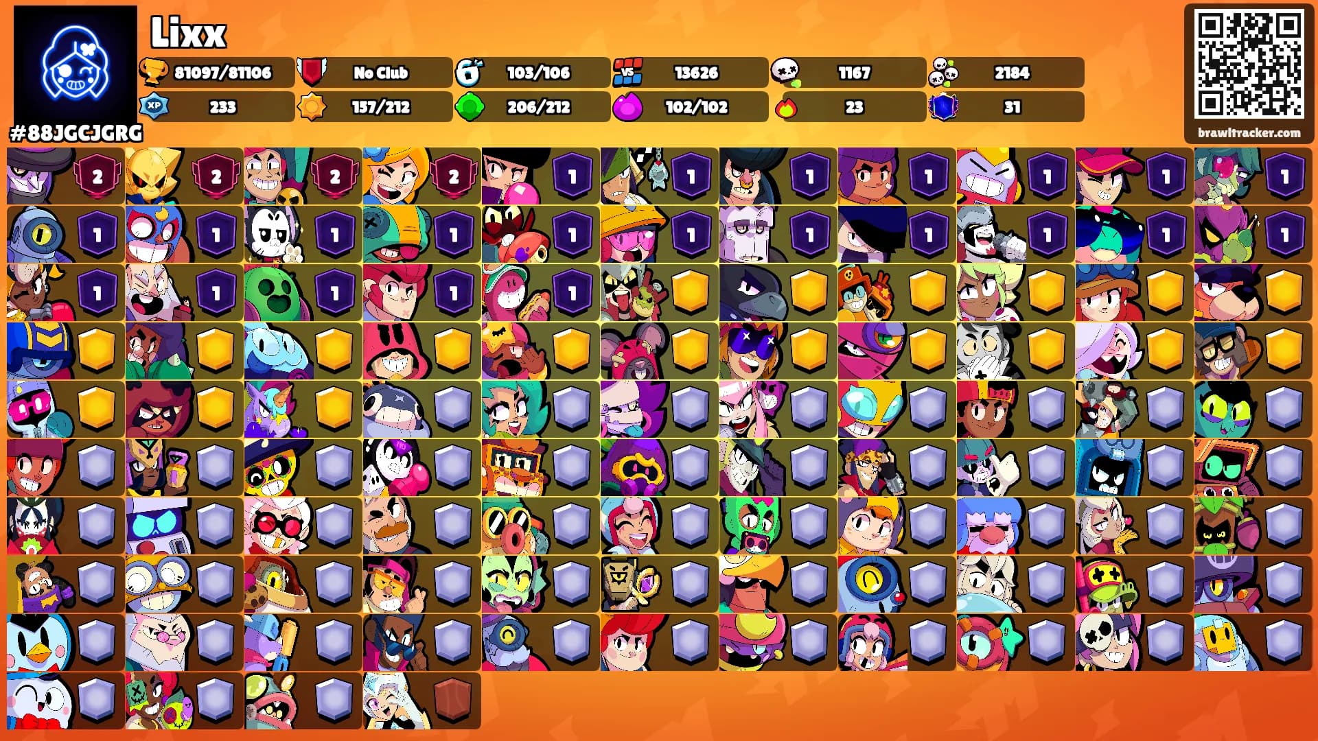Lixx's Ranks