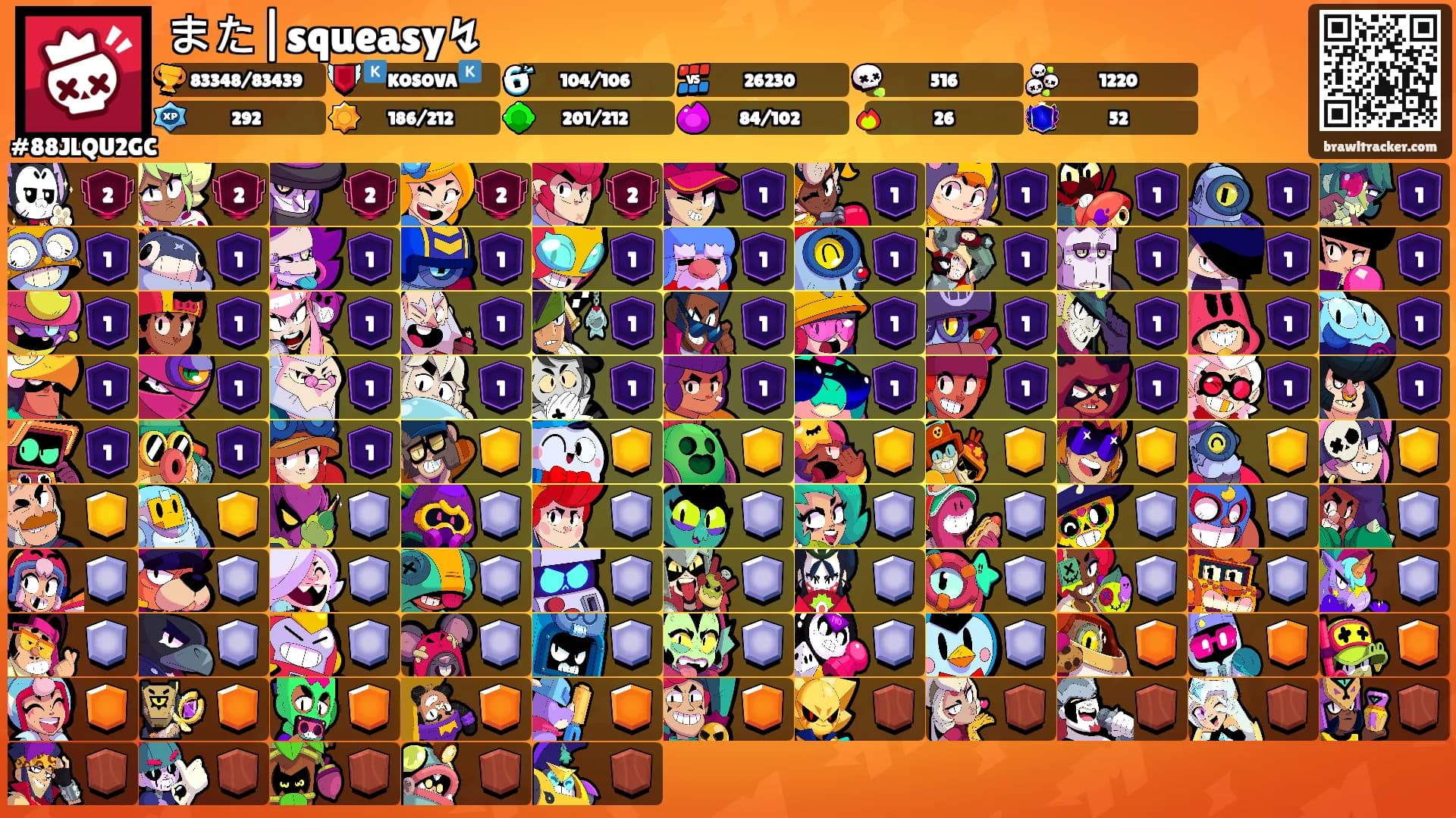 また|squeasy↯'s Ranks